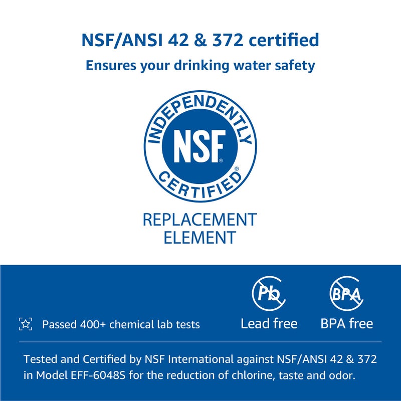 Maxblue XWF Replacement for GEÂ® XWF, WR17X30702, NSF Certified Refrigerator Water Filter, 3 Filters (Not XWFEÂ®) - Image 3